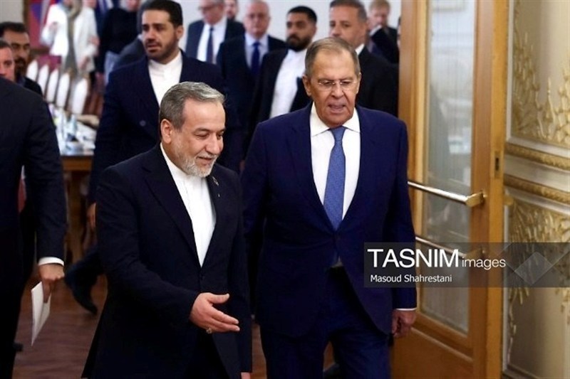لقاء وزيري خارجية إيران وروسيا في طهران 
