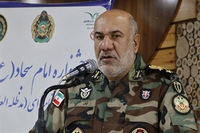امیر نعمتی: نیروی زمینی ارتش با اقتدار از تمامیت ارضی کشور دفاع می‌کند