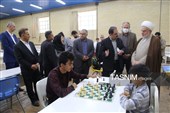 بازدید نماینده ولی‌فقیه در کردستان از پایگاه قهرمانی و خانه شطرنج