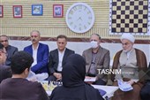 بازدید نماینده ولی‌فقیه در کردستان از پایگاه قهرمانی و خانه شطرنج