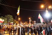 طنین کوبنده مرگ بر آمریکا در خیابان جمهوری  لید: