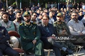گلباران قبور مطهر شهدا در روز نخست هفته اراک