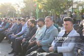 گلباران قبور مطهر شهدا در روز نخست هفته اراک