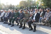 گلباران قبور مطهر شهدا در روز نخست هفته اراک