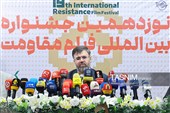 سخنرانی جلال غفاری  دبیر نوزدهمین جشنواره بین‌المللی فیلم مقاومت