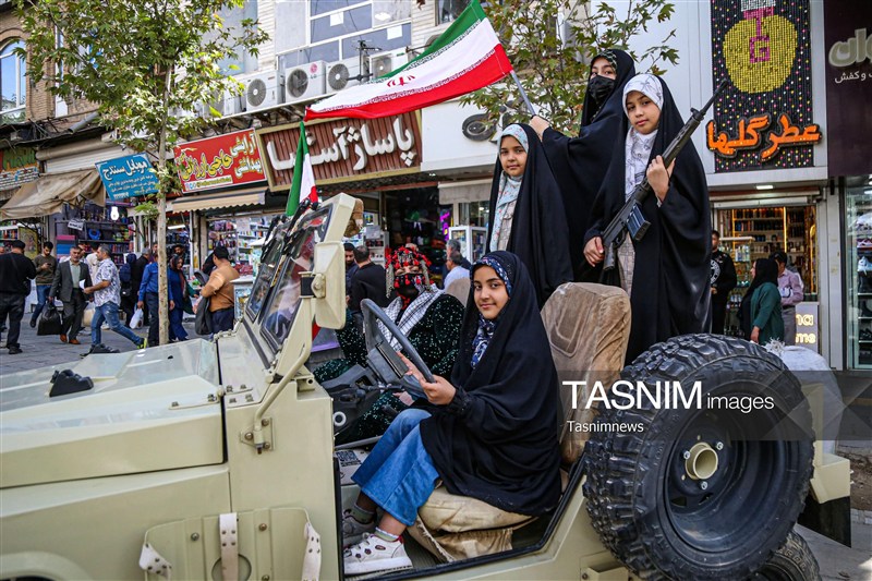 رزمایش جانفدایان ایران در سنندج
