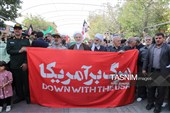 سنندج؛ میدان شکوه و اقتدار «جان‌فدا» | خروش یک ملت برای ایران