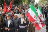 سنندج؛ میدان شکوه و اقتدار «جان‌فدا» | خروش یک ملت برای ایران