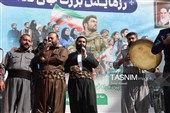 سنندج؛ میدان شکوه و اقتدار «جان‌فدا» | خروش یک ملت برای ایران