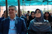   فاطمه مهاجرانی، سخنگوی دولت  و مهدی زندیه وکیلی، استاندار مرکزی