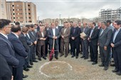 کلنگ‌زنی بزرگ‌ترین مجموعه آموزشی کشور در کوی پرواز همدان