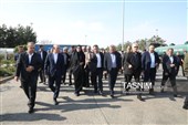 مدیرکل سیاسی معاونت راهبردی رئیس‌جمهور بازدید و معاون استاندار اردبیل از گمرک بیله‌سوار