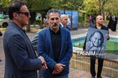وحید آقاپور و کوروش سلیمانی در وداع با زنده یاد سیروس ابراهیم زاده