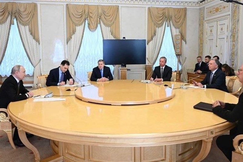 Встреча Путина и Уиткоффа в Петербурге