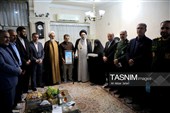 دیدار نماینده ولی‌فقیه در گلستان با خانواده‌های سرداران شهید