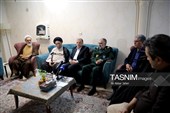 دیدار نماینده ولی‌فقیه در گلستان با خانواده‌های سرداران شهید