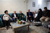 دیدار نماینده ولی‌فقیه در گلستان با خانواده‌های سرداران شهید