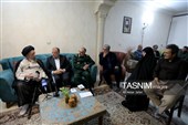 دیدار نماینده ولی‌فقیه در گلستان با خانواده‌های سرداران شهید