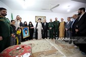 دیدار نماینده ولی‌فقیه در گلستان با خانواده‌های سرداران شهید