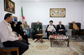 دیدار نماینده ولی‌فقیه در گلستان با خانواده‌های سرداران شهید