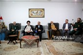 دیدار نماینده ولی‌فقیه در گلستان با خانواده‌های سرداران شهید
