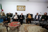 دیدار نماینده ولی‌فقیه در گلستان با خانواده‌های سرداران شهید