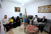 دیدار نماینده ولی‌فقیه در گلستان با خانواده‌های سرداران شهید