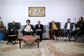 دیدار نماینده ولی‌فقیه در گلستان با خانواده‌های سرداران شهید