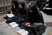 تشرف نخبگان و المپیادی کشور به حرم مطهر رضوی