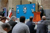 تشرف نخبگان و المپیادی کشور به حرم مطهر رضوی