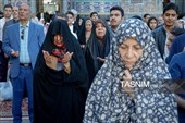 تشرف نخبگان و المپیادی کشور به حرم مطهر رضوی