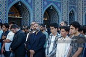 تشرف نخبگان و المپیادی کشور به حرم مطهر رضوی