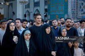 تشرف نخبگان و المپیادی کشور به حرم مطهر رضوی