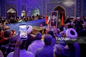 تشرف نخبگان و المپیادی کشور به حرم مطهر رضوی