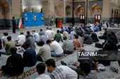 تشرف نخبگان و المپیادی کشور به حرم مطهر رضوی