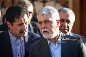 سیدعباس صالحی، وزیر فرهنگ و ارشاد اسلامی به خراسان شمالی و عبدالکریم حسین‌زاده، معاون رئیس‌جمهور در امور توسعه روستایی و مناطق محروم کشور