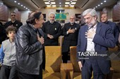 آیین تجلیل از مجید مجیدی در حرم مطهر رضوی