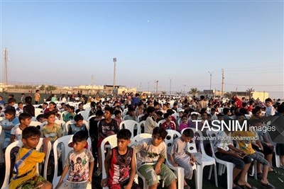 برگزاری جشن هفته ملی کودک در جزیره شیف بوشهر