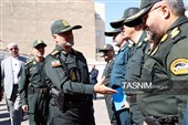 مراسم تکریم و معارفه فرمانده انتظامی مشهد
