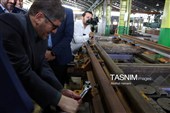 آئین گرامیداشت رکورد شکنی صنعتگران ایرید در تولید سوزن ریلی با حضور مدیرعامل راه‌آهن کشور