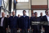 آئین گرامیداشت رکورد شکنی صنعتگران ایرید در تولید سوزن ریلی با حضور مدیرعامل راه‌آهن کشور