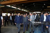 آئین گرامیداشت رکورد شکنی صنعتگران ایرید در تولید سوزن ریلی با حضور مدیرعامل راه‌آهن کشور