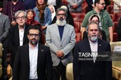  رائد فریدزاده و بهروز شعیبی در اختتامیه چهل وسومین جشنواره فیلم کوتاه تهران