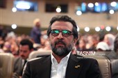بهروز شعیبی در اختتامیه چهل وسومین جشنواره فیلم کوتاه تهران