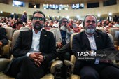  رائد فریدزاده و بهروز شعیبی در اختتامیه چهل وسومین جشنواره فیلم کوتاه تهران