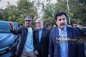 سیدعباس صالحی، وزیر فرهنگ و ارشاد اسلامی و عبدالکریم حسین‌زاده، معاون رئیس‌جمهور در امور توسعه روستایی و مناطق محروم کشور