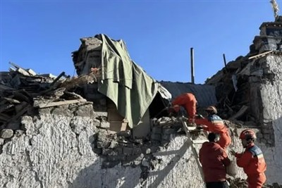 16 کشته و 65 مصدوم در زمین‌لرزه7 ریشتری جنوب غربی چین