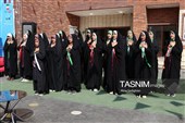 آئین افتتاح هنرستان علم و دانش مهربانی در فردیس