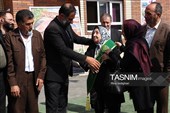 آئین افتتاح هنرستان علم و دانش مهربانی در فردیس