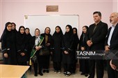 آئین افتتاح هنرستان علم و دانش مهربانی در فردیس